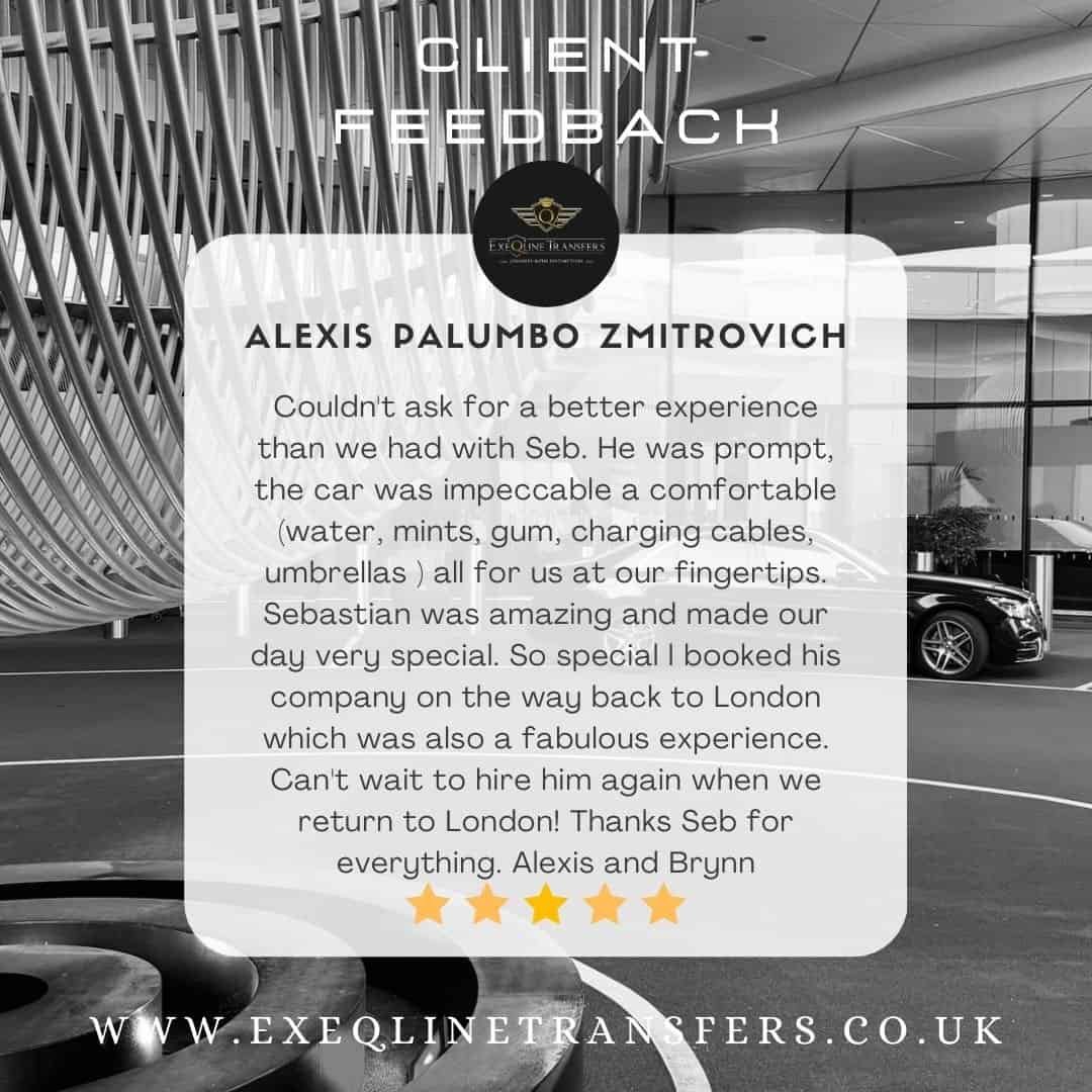 Alexi Zmitrovich Bristol Chauffeur Review