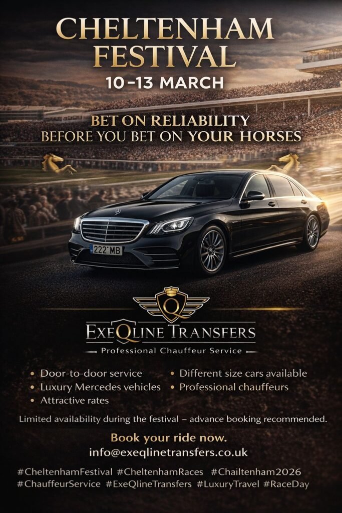Exeqline Cheltenham Festival Chauffeurs