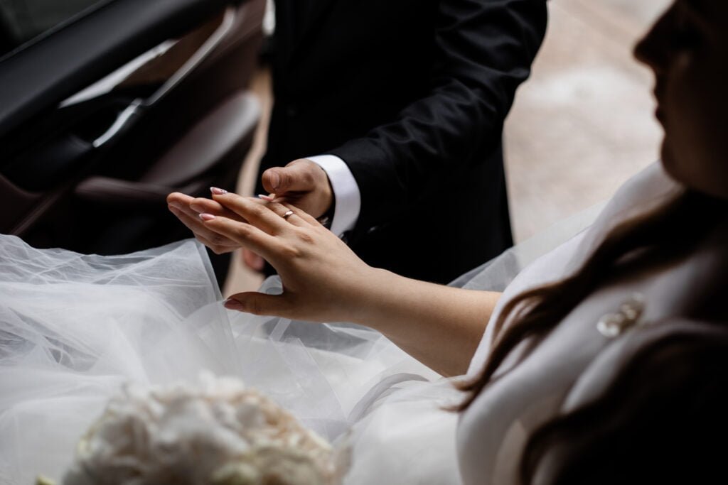 Wedding chauffeur service with ExeQline Transfers